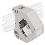 Delock IEC Female keystone DIN-sín panel szürke
