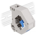 Delock SC Simplex -> SC Simplex F/F keystone DIN-sín panel szürke-kék