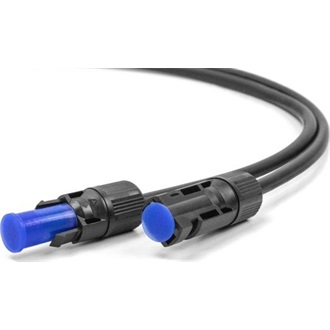 Delock DL4 portakaró apa és anya csatlakozókhoz, szilikon, 2-részes, kék 10 db.-os szett