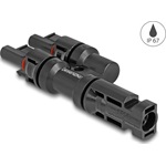 Delock DL4 szolár csatlakozók 1 x apa és 2 x anya