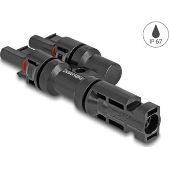 Delock DL4 szolár csatlakozók 1 x apa és 2 x anya