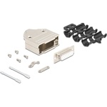 Delock D-Sub 15 tűs anya fém házzal