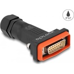 Delock D-Sub 15 tűs apa kerettel IP67 vízhatlan