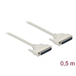 Delock D-Sub 37pin -> D-Sub 37pin M/M adatkábel 0.5m fehér