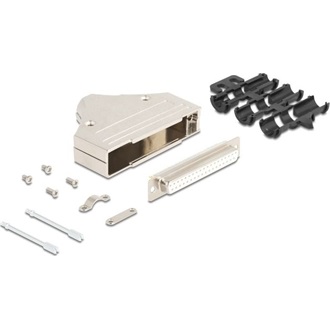 Delock D-Sub 37 tűs anya fém házzal