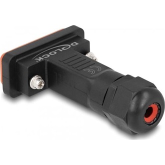 Delock D-Sub HD 26 tűs apa kerettel IP67 vízhatlan