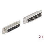 Delock D-Sub HD 44 pin female metal solder version 2 pieces