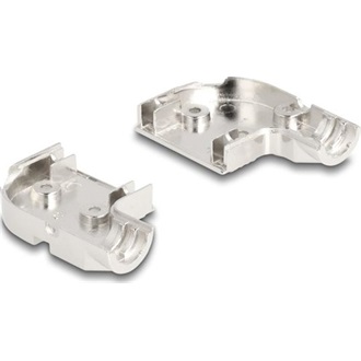 Delock D-Sub foglalat 9 tűs apához / anyához 90 -ban hajlított