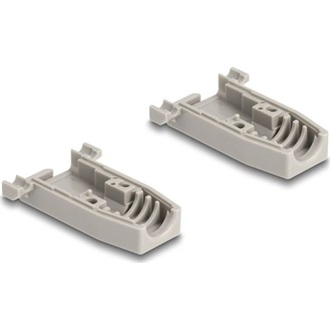 Delock D-Sub műanyag keret 9 tűs apához / anyához gumi lezárókkal