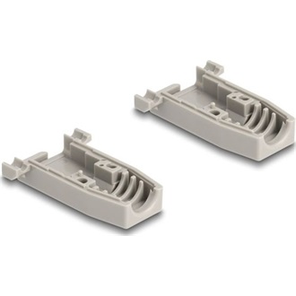 Delock D-Sub műanyag keret 9 tűs apához / anyához gumi lezárókkal