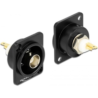 Delock BNC D-Type modul fekete