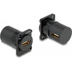 Delock D-típusú Modul HDMI hüvely - hüvely 90 fokos szögű