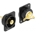 Delock RCA Female D-Type modul fekete-fehér