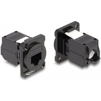 Delock D-típusú Modul RJ45 Cat.6 hüvely - LSA hüvely