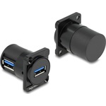 Delock D-típusú Modul USB 2.0 A-típusú anya - anya 90 fokban ívelt