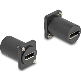 Delock DisplayPort 1.2 F/F D-Type modul fekete