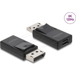 Delock DisplayPort   Mini DisplayPort adapter, 8K, HDR és HDCP támogatással   kétirányú