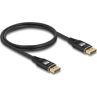 Delock DisplayPort 1.4 -> DisplayPort 1.4 M/M video kábel 1m fekete