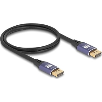 Delock DisplayPort 1.4 -> DisplayPort 1.4 M/M video kábel 1m lila