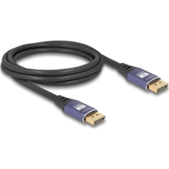 Delock DisplayPort 1.4 -> DisplayPort 1.4 M/M video kábel 2m lila