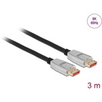 Delock DisplayPort 1.4 -> DisplayPort 1.4 M/M video kábel 3m fekete-szürke