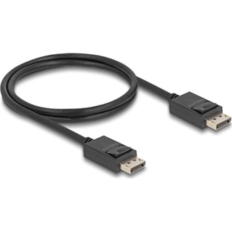 Delock DisplayPort kábel 8K 60 Hz 40 Gbps 1 m