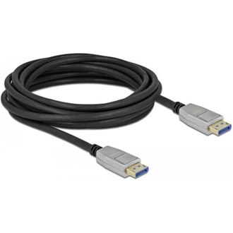 Delock Displayport 2.0 -> Displayport 2.0 M/M video kábel 5m fekete