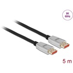 Delock DisplayPort 1.4 -> DisplayPort 1.4 M/M video kábel 5m fekete-szürke