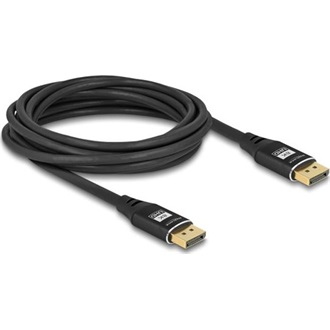 Delock DisplayPort 1.4 -> DisplayPort 1.4 M/M video kábel 5m fekete