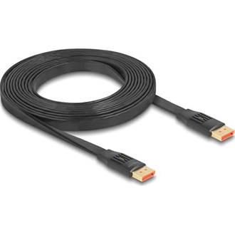 Delock DisplayPort 1.4 -> DisplayPort 1.4 M/M video kábel 3m fekete flat