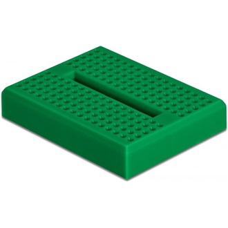 Delock Dugaszolós próbapanel 170 lyukkal zöld