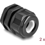 Delock EX kábelgyűrű M20 fekete 2 db.