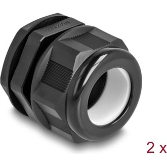 Delock EX kábelgyűrű M32 fekete 2 db.