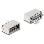 Delock E-típusú USB kulcs A 20 tűs anya függőleges SMT forrasztási szereléshez