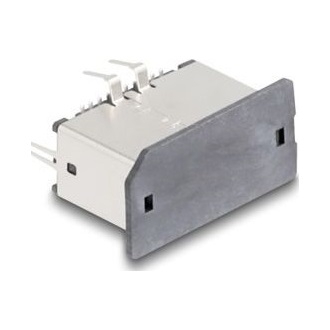 Delock E-típusú USB kulcs A 20 tűs anya függőleges SMT forrasztási szereléshez