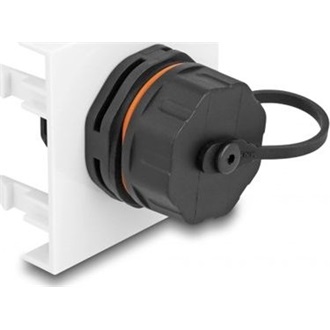 Delock Easy 45 Modul Network RJ45 Cat.6A, 45 x 45 mm