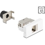Delock Easy 45 Modul RJ45 - LSA Cat.6A 180 -os szerszámmentes