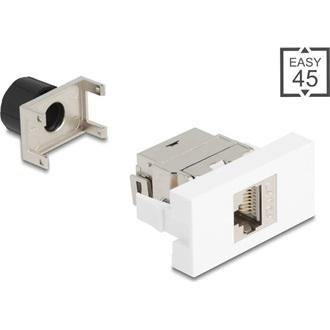 Delock Easy 45 Modul RJ45 - LSA Cat.6A 180 -os szerszámmentes