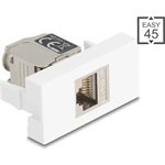 Delock Easy 45 Modul RJ45 jack - LSA Cat.6A-hoz LED-del