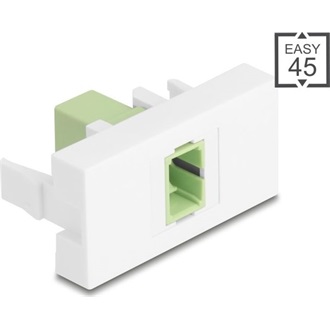 Delock Easy 45 Modul SC Simplex anya - SC Simplex anya limezöld / fehér