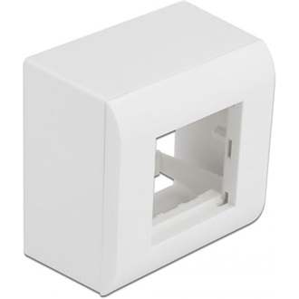 Delock Easy 45 Modul felületre rögzített háza, 82 x 82 mm, fehér