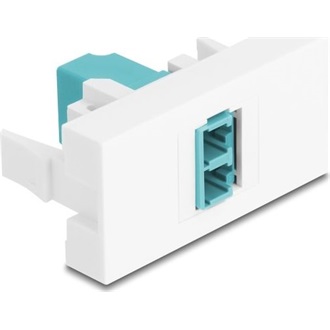 Delock Easy 45 Module LC Duplex anya LC Duplex anya fehér / víz