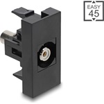 Delock Easy 45 modul RCA anya - RCA anya fehér / fekete