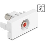 Delock Easy 45 modul RCA anya RCA anya piros/fehér