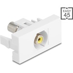 Delock Easy 45 modul RCA anya RCA anya sárga/fehér