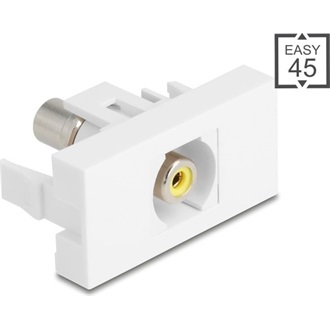 Delock Easy 45 modul RCA anya RCA anya sárga/fehér