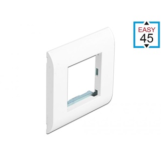 Delock Easy 45 modul tartó fehér 80x80mm