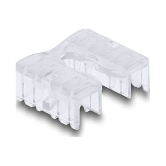 Delock Eszközmentes, borított Keystone modul RJ45 anya - LSA Cat.6A mini
