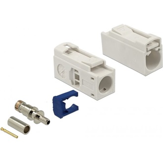 Delock FAKRA B 25 mm (hosszú) anya a krimpeléshez