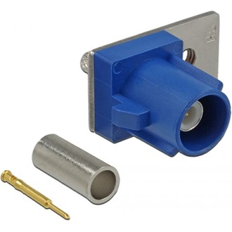 Delock FAKRA C apa rugóscsap krimpeléshez 1 előre préselt lyuk